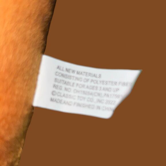 Corn Dog Plush Corny Carnival Fair Food Stuffed Toy Hanging Loop 13” - Picture 3 of 5